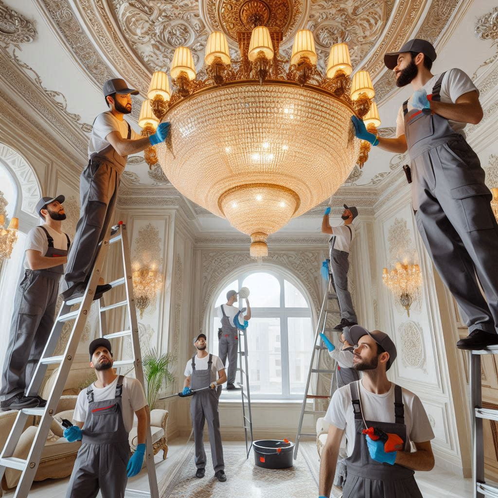 أفضل شركة تنظيف الثريات في الامارات
