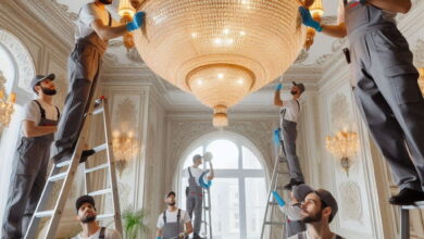 شركة تنظيف الثريات في العين