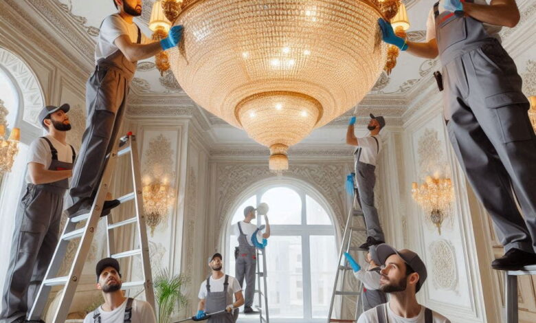 شركة تنظيف الثريات في العين