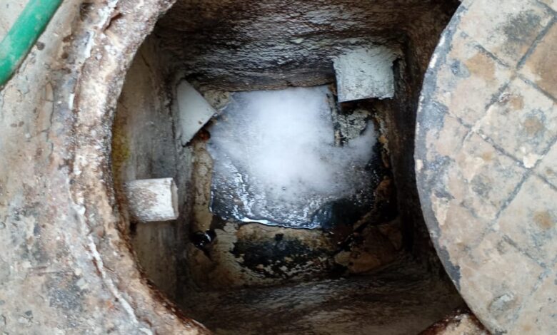 تنظيف المجاري