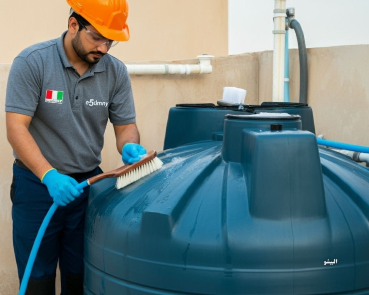 خدمات شركة تنظيف خزانات المياه في دبي