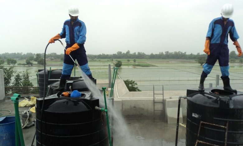 شركة تنظيف خزانات في راس الخيمة